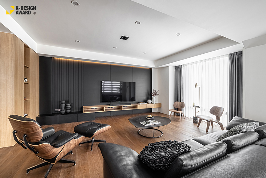 【喬治黑羊設計 李家齊】2022 韓國 K-DESIGN AWARD 質感家宅《透・景》大放異彩! - 室內設計新聞 5